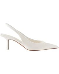 Neous - Lace Pointed-Toe High Heels - Lyst