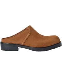 Dries Van Noten - Suede Slip-On Mules - Lyst
