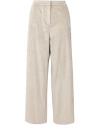 Veronica Beard - Wide-Leg Casual Pants - Lyst