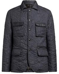 Etro - Quilted Jacket With Pockets - Lyst