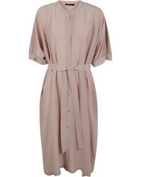 Seventy - Tie-Waist Dress - Lyst