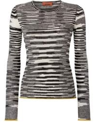 Missoni - Striped T-Shirt - Lyst