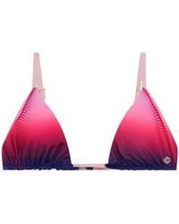 CASABLANCA - Gradient-Effect Bikini Top - Lyst