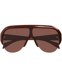 Gucci - Eyewear Shield Frame Sunglasses - Lyst