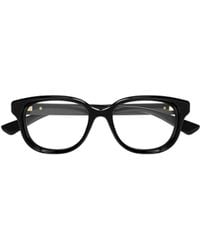 Gucci - Eyewear Square Frame Glasses - Lyst