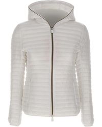 Save The Duck - Iris 22 Hooded Quilted Coat - Lyst
