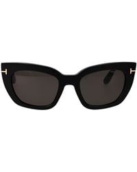 Tom Ford - Eyewear Athena Cat-Eye Frame Sunglasses - Lyst