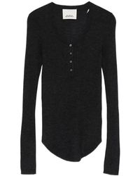 Isabel Marant - Idite Button-Front Top - Lyst