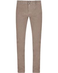Jacob Cohen - Straight Leg Stretched Chinos - Lyst