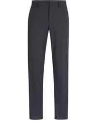 BOSS - Belt-Loop Casual Pants - Lyst