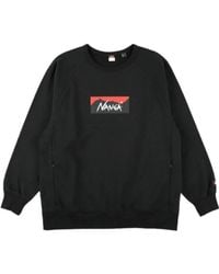 NANGA - Crew Neck Sweatshirt - Lyst