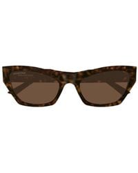 Balenciaga - Eyewear Cat-Eye Frame Sunglasses - Lyst