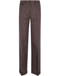 Seventy - Wool Classic Trousers - Lyst