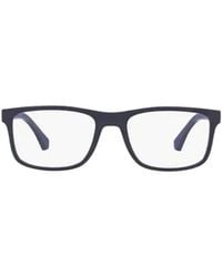 Emporio Armani - Square Flat Mirror - Lyst