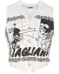 Magliano - Graphic Printed V-Neck Vest - Lyst
