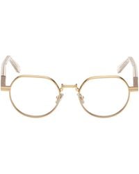 ZEGNA - Geometric Frame Glasses - Lyst
