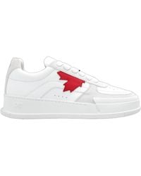 DSquared² - Logo Patch Low-Top Sneakers - Lyst