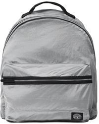 Stone Island - Backpack With Front Pocket And Ripstop Lining - Lyst