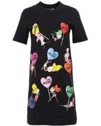 Moschino - A Printed Dress - Lyst