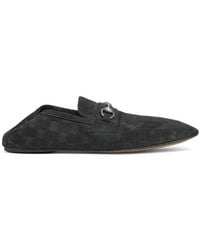 Gucci - Worn-Out Effect Horsebit Loafers - Lyst