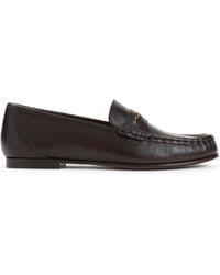Chloé - Chloé Logo Chain Loafers - Lyst