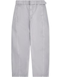 Lemaire - Twisted Belted Jeans - Lyst