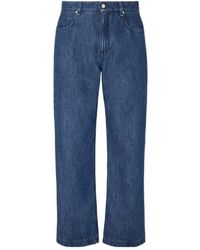 Fendi - High Waisted Straight Leg Jeans - Lyst