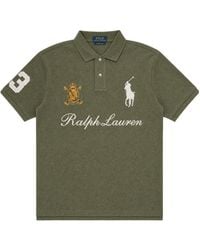 Polo Ralph Lauren - Short-Sleeve Basic Mesh Ralph Lauren Script Embroidered Polo Shirt - Lyst