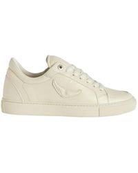 Zadig & Voltaire - Fly On Lace-Up Sneakers - Lyst