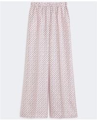 Max Mara - X E. Marinella Printed Trousers - Lyst