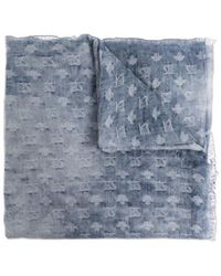 DSquared² - Monogram Fringed Scarf - Lyst