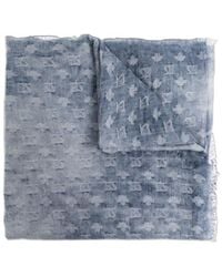 DSquared² - Monogram Fringed Scarf - Lyst