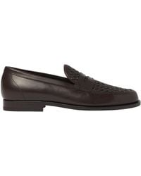 SCAROSSO - Ryan Penny Loafers - Lyst