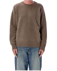 Roberto Collina - Textured Crewneck Sweater - Lyst