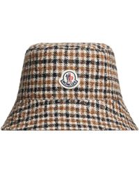 Moncler - Logo-Patch Bucket Hat - Lyst
