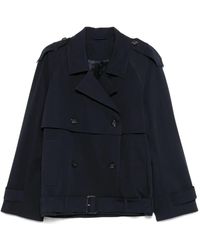 TOTEME - Totême Double-Breasted Peacoat - Lyst