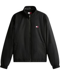 Tommy Hilfiger - Logo-Patch Zip-Up Jacket - Lyst