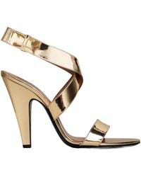 Alaïa - Round-Toe High-Heeled Sandals - Lyst