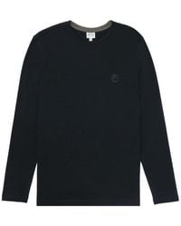 Armani Collezioni - Dark Logo Long-Sleeved T-Shirt - Lyst