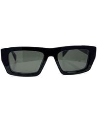 Gucci - Eyewear Rectangular Frame Sunglasses - Lyst