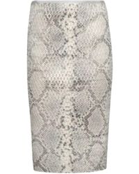Alexander Wang - Printed Mid-Rise Midi Skirt - Lyst
