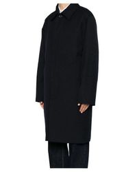 A.P.C. - Concealed-Button Coat - Lyst