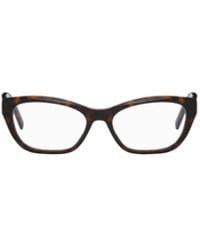 Givenchy - Havana Cat-Eye Glasses - Lyst