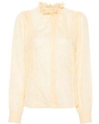 Isabel Marant - Terzali Floral-Embroidered Blouse - Lyst