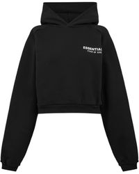 Fear Of God - Logo Hooded Sweatshirt - Lyst