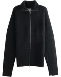 Extreme Cashmere - Long-Sleeve Zip-Up Cardigan - Lyst