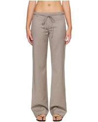 St. Agni - Casual Pants With Belt Loops - Lyst