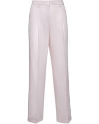 TOTEME - Totême Slanted Pocket Pressed Crease Trousers - Lyst
