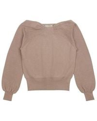 Burberry - Logo Knitted Pullover - Lyst