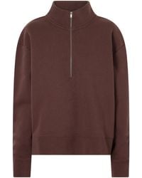 Studio Nicholson - Thalen Cotton-Jersey Fleece Sweatshirt - Lyst